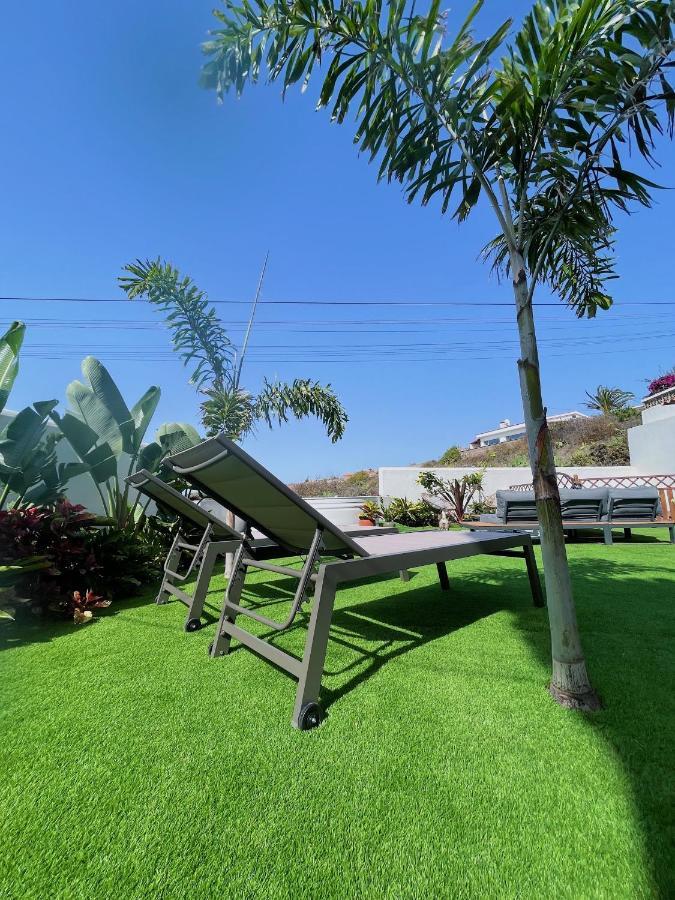 Villa Casa Con Piscina Y Jardin Con Vistas Al Mar Puerto de la Madera Esterno foto